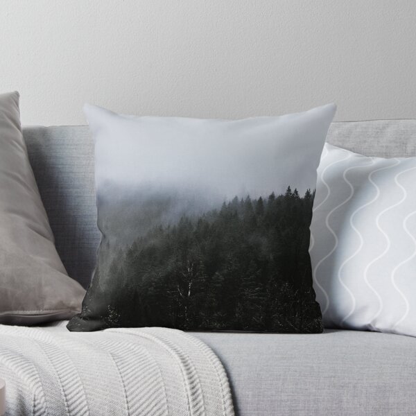 Where Ghosts Gather Throw Pillow