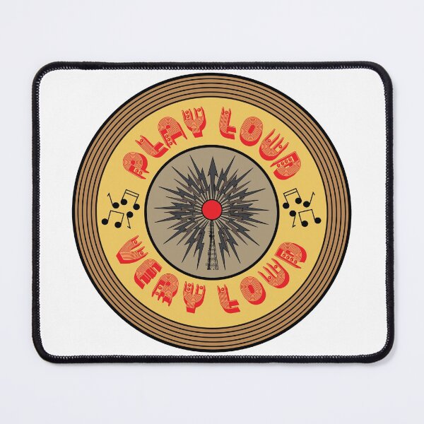 Item preview, A mantra for music fans – ‘Play loud, very loud’! designed and sold by KoandZo.
