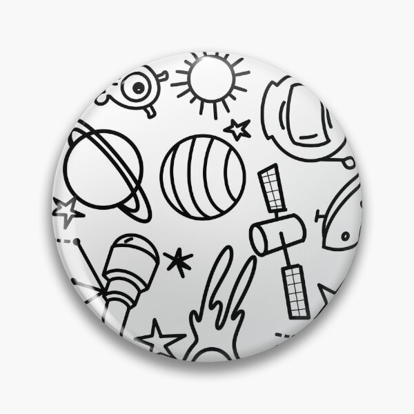 Item preview, Espacio en monocromo blanco y negro designed and sold by Briaking.
