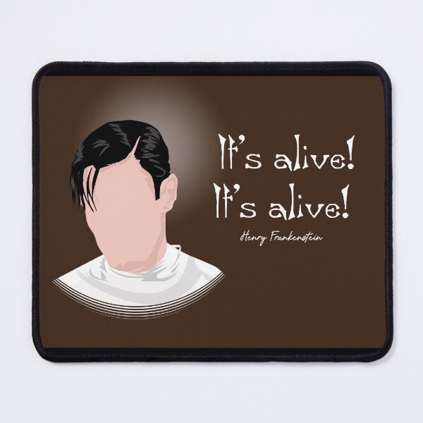 Item preview, It's Alive! It's Alive! - Minimalist TV & Movie design - Film & TV Art - Classic Horror Movie Quote designed and sold by PopCultArcade.