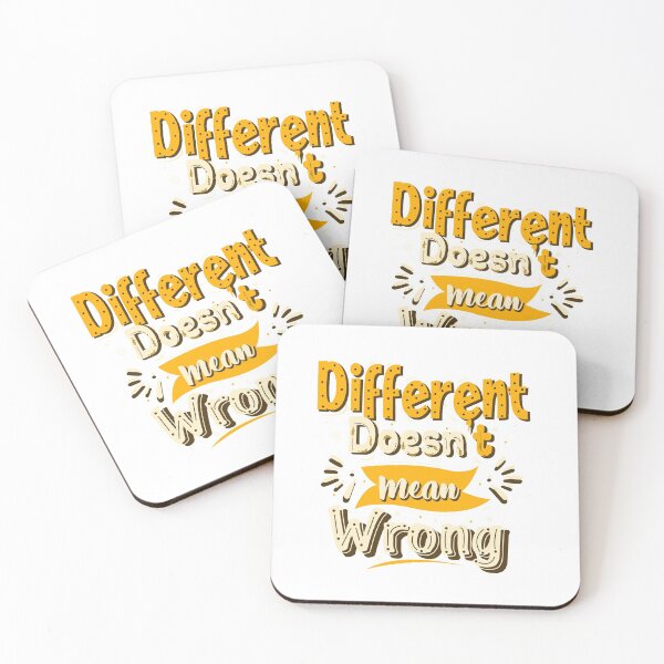 Item preview, Different doesn't mean wrong designed and sold by BeeMeCreative.
