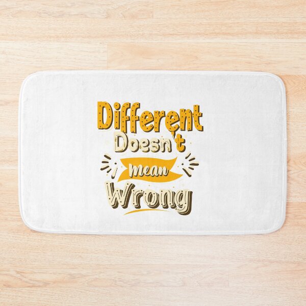 Item preview, Different doesn't mean wrong designed and sold by BeeMeCreative.