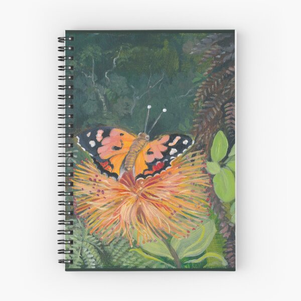 Item preview, Kamehameha Butterlies with Orange Ohia designed and sold by Wendy Roberts.