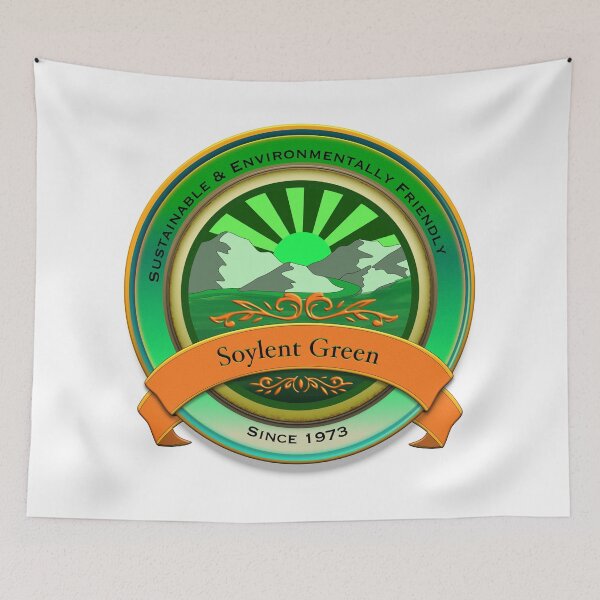 Item preview, Soylent Green - Sustainable & Environmentally Friendly since 1973 designed and sold by DesertG.