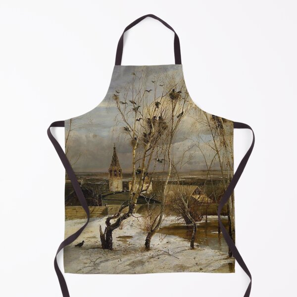 Item preview, The Rooks Have Arrived. Painted by Alexei Kondratievich Savrasov (1830–1897) designed and sold by Art Outlaws.