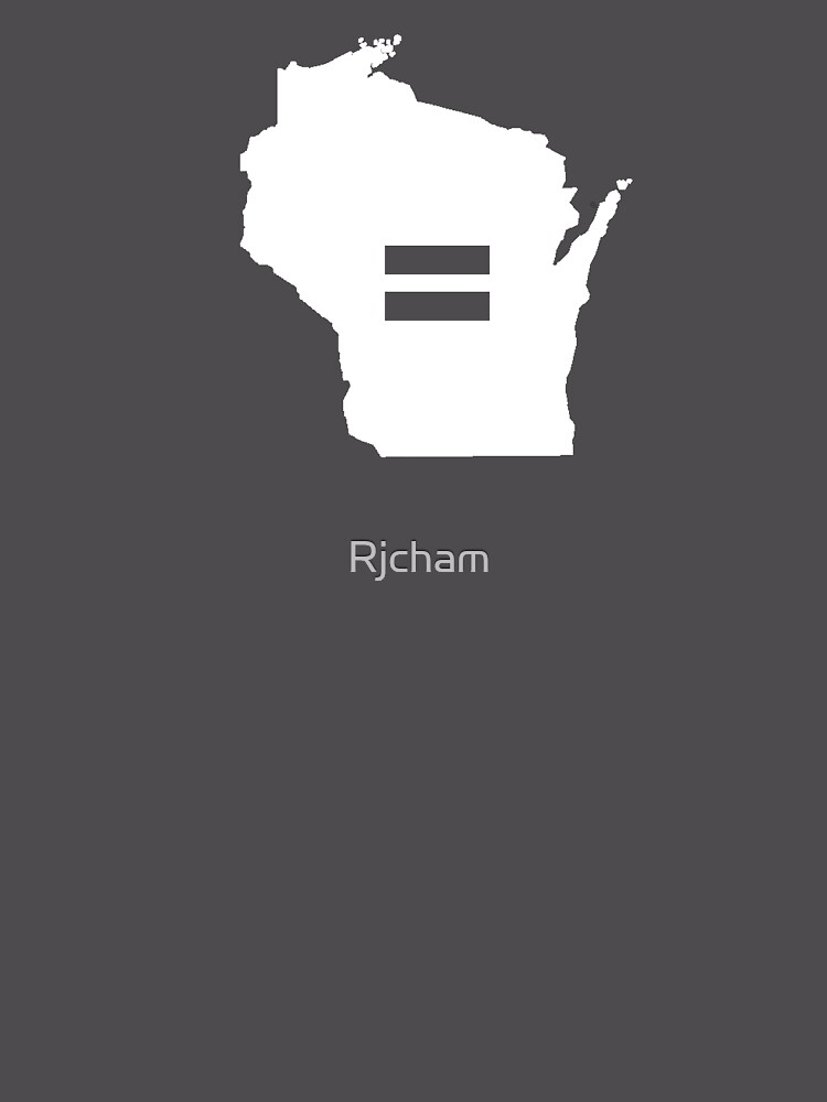 Thumbnail 6 of 6, Premium Oversized Sweatshirt, Wisconsin Equality designed and sold by Rjcham.
