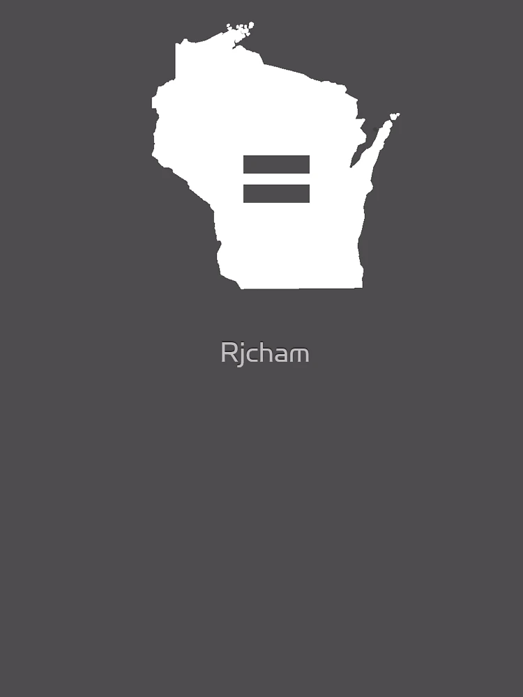 Thumbnail 6 of 6, Premium Oversized Sweatshirt, Wisconsin Equality designed and sold by Rjcham.