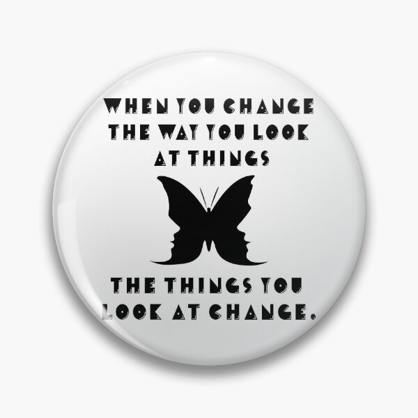 Item preview, Inspirational Saying Change of Perspective designed and sold by CreatDifference.
