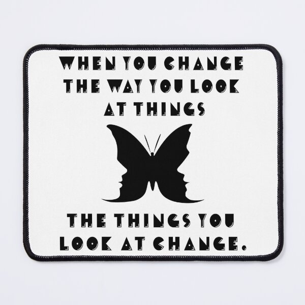 Item preview, Inspirational Saying Change of Perspective designed and sold by CreatDifference.