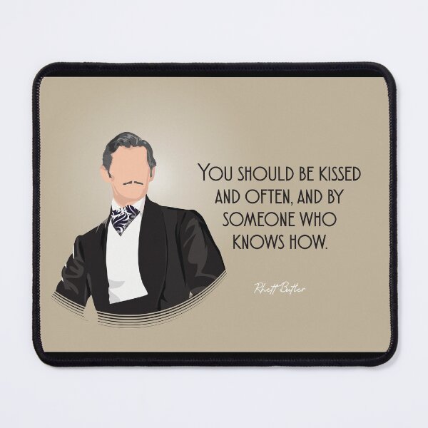 Item preview, You Should Be Kissed And Often, And By Someone Who Knows How - Minimalist TV & Movie design - Film & TV Art - Romance Quote designed and sold by PopCultArcade.
