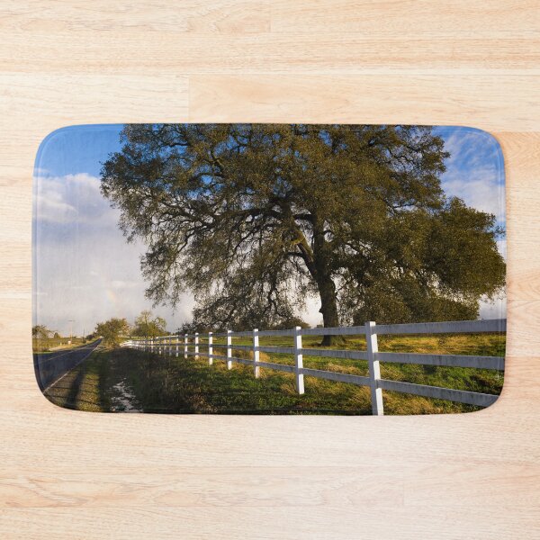 Item preview, Rainbow and complex clouds form after many inches of rain over several days near Stockton, California designed and sold by OrcaNature.