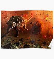 Euoplocephalus dinosaur Poster