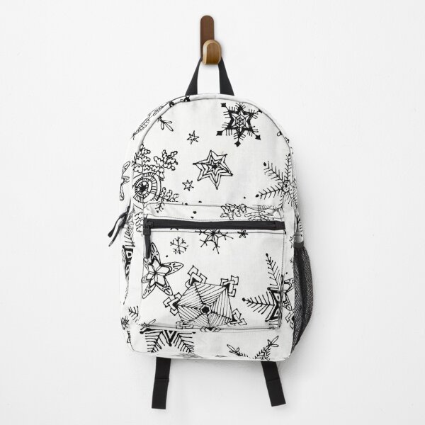 Item preview, Snow flakes (black on white) designed and sold by jaycejvr.