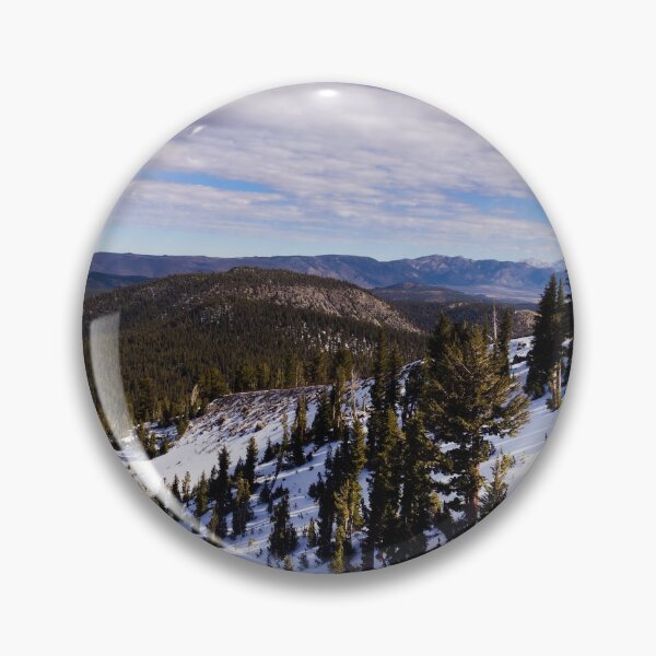 Item preview, View of mountains from ski area, Mammoth Lakes, California designed and sold by OrcaNature.