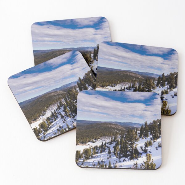 Item preview, View of mountains from ski area, Mammoth Lakes, California designed and sold by OrcaNature.