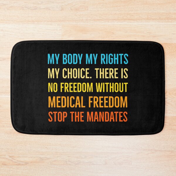 Item preview, STOP VAX MANDATES NO FREEDOM WITHOUT MEDICAL FREEDOM  designed and sold by HindSwan.