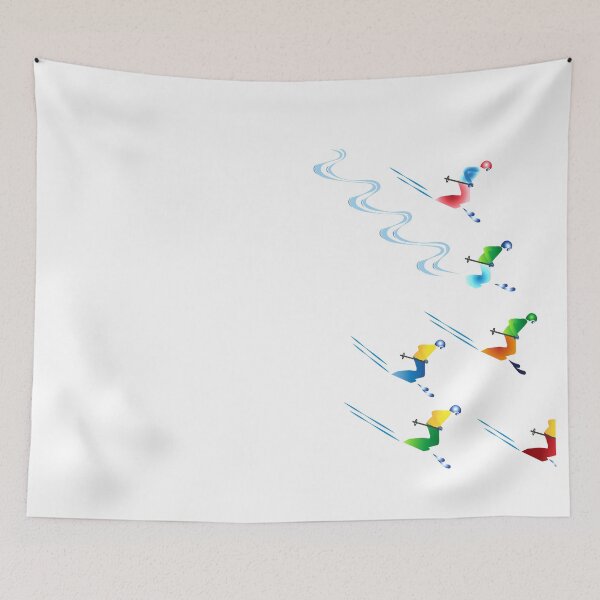 Item preview, Skiers  designed and sold by leewarddesign.