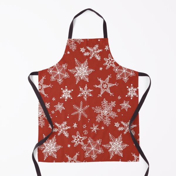 Item preview, Snow flakes (White on red) designed and sold by jaycejvr.