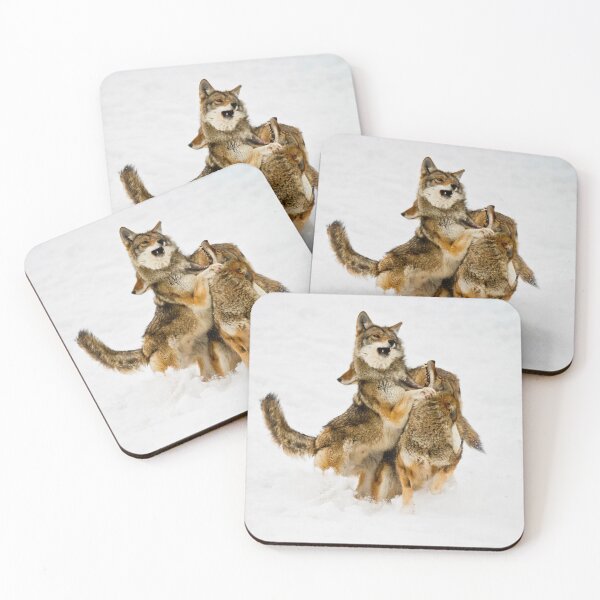 Item preview, Coyotes Playing 2 designed and sold by Michael Cummings.