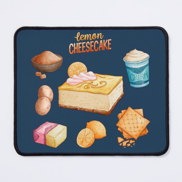 Item preview, Lemony Cheesecake with Graham Crackers Recipe designed and sold by Alicia Chee.