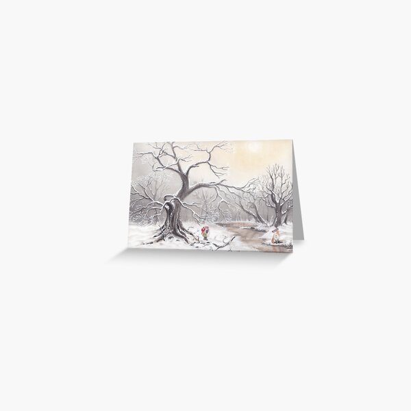 Gnome & Fox Greeting Card
