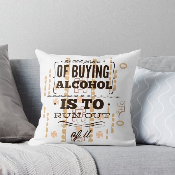 Item preview, Alcohol funny quote designed and sold by Aole lifestyle.