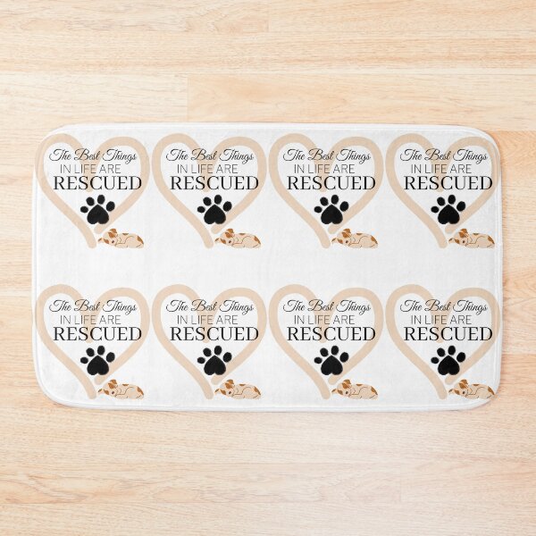 Item preview, The Best Things in Life Are Rescued designed and sold by TeamLanaDogs.