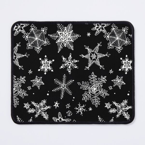 Item preview, Copos de nieve (blanco sobre negro) designed and sold by jaycejvr.