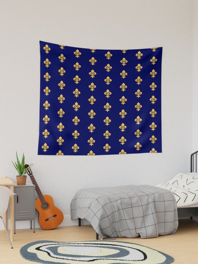 Royal blue tapestry sale