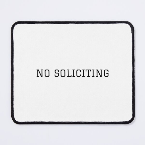 Item preview, NO SOLICITING designed and sold by VAHPROD.