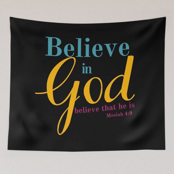 Item preview, Believe in God designed and sold by Restored Gospel Boutique .