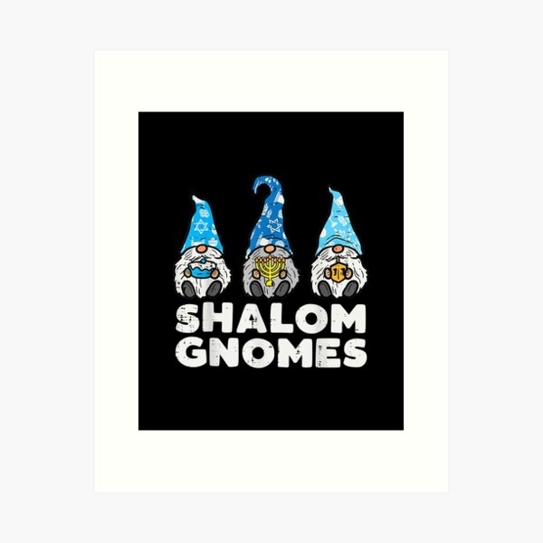 Item preview, Shalom Gnomes Funny Jew Hanukkah Pajamas Chanukah designed and sold by RyanKramer.