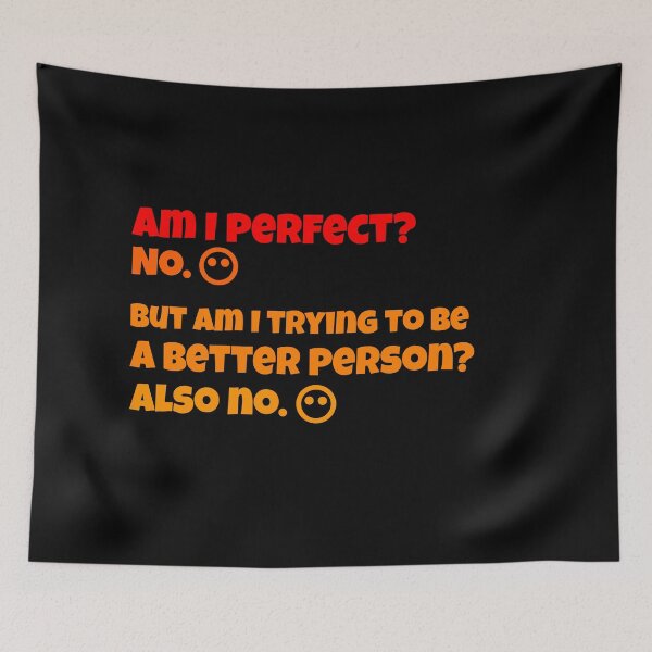Item preview, Funny Sarcastic Saying vintage Am I Perfect No Funny designed and sold by Nadey.