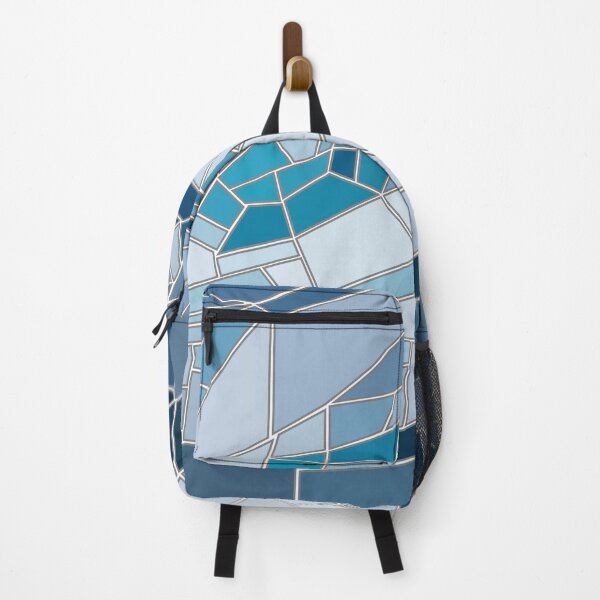 Item preview, Great Blue Ocean Wave Mosaic designed and sold by rewstudio.