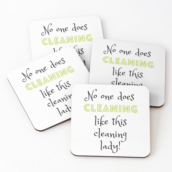 Item preview, No One Does Cleaning Like This Cleaning Lady Funny Cleaning designed and sold by SavvyCleaner.