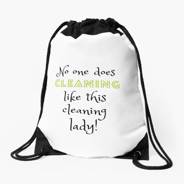 Item preview, No One Does Cleaning Like This Cleaning Lady Funny Cleaning designed and sold by SavvyCleaner.