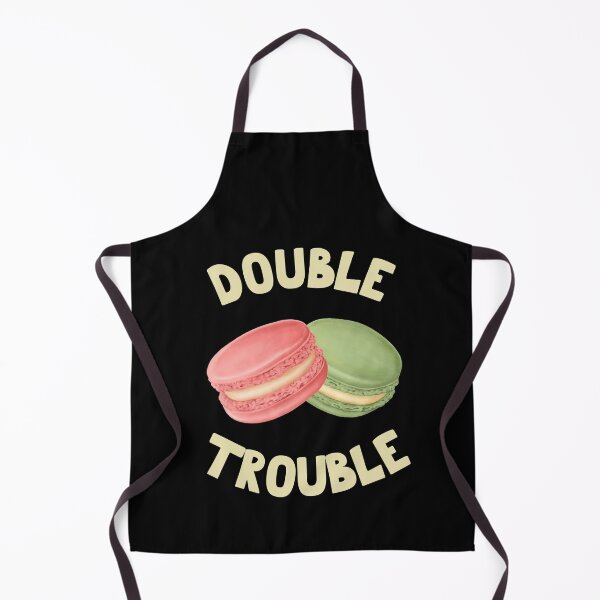 Item preview, Macaroon Double Trouble Macarons Lover Sweet Treat designed and sold by Legit Hooligan.