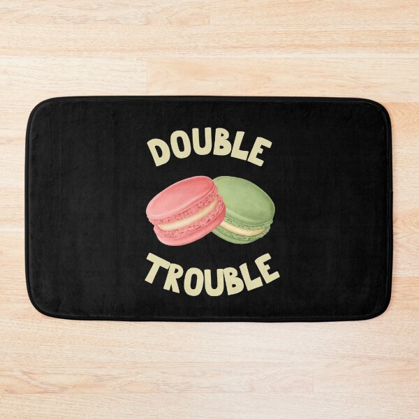 Item preview, Macaroon Double Trouble Macarons Lover Sweet Treat designed and sold by Legit Hooligan.