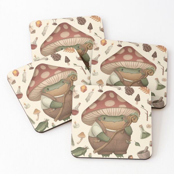 Item preview, Magic Mushroom Frog designed and sold by Pameloo.