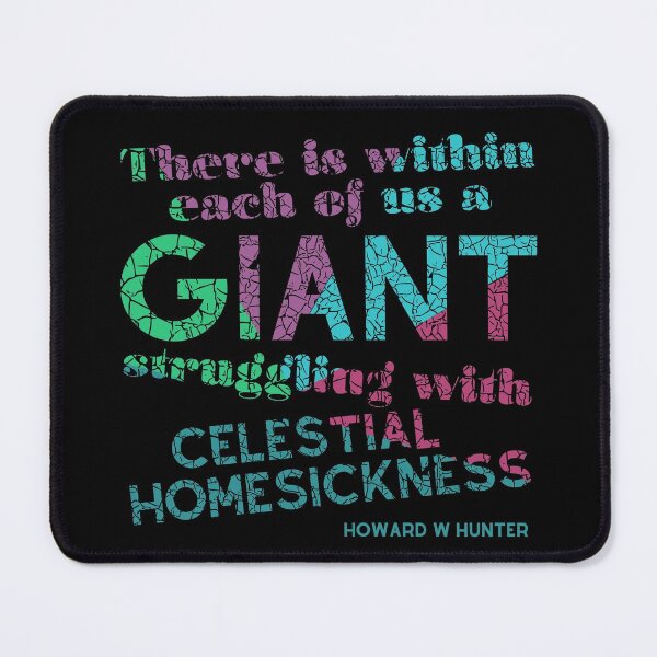 Item preview, There is within each of us a giant struggling with Celestial homesickness designed and sold by Heather Walton.