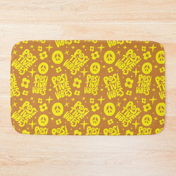 Item preview, Positive Vibes Hippie Repeat Pattern designed and sold by Brand13.