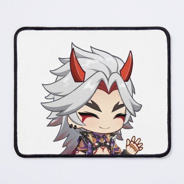 Item preview, Genshin Impact Arataki Itto Chibi Cute designed and sold by Omagatoki.