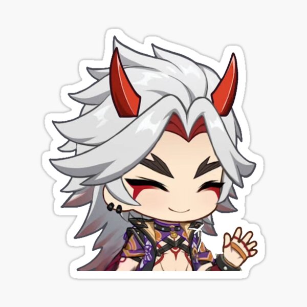 Genshin Impact Character Stickers for Sale | Redbubble