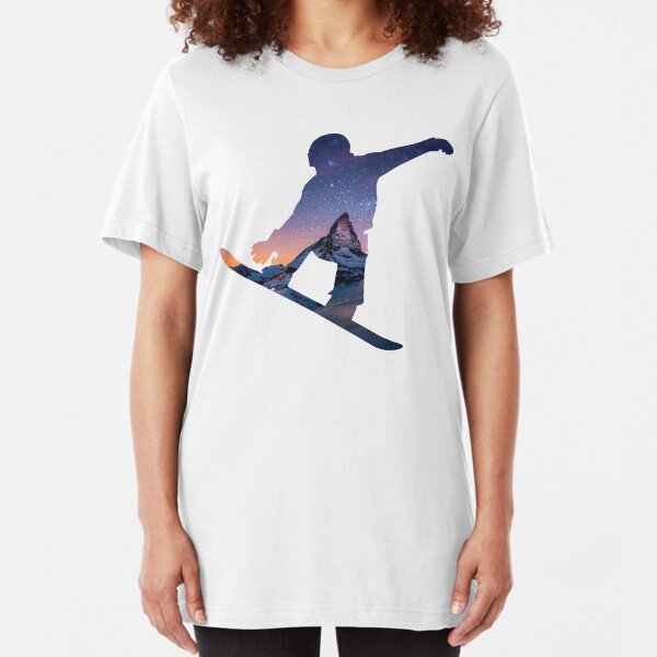 Snowboard Slim Fit T-Shirt