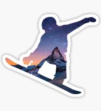 Pegatina Snowboard