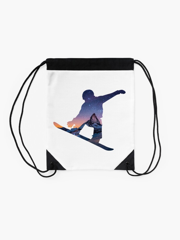 Alternate view of Snowboard Drawstring Bag
