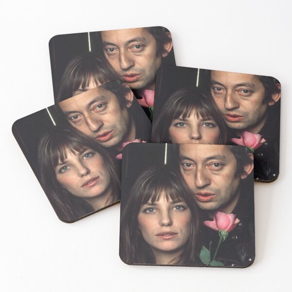 Item preview, Serge Gainsbourg and Jane Birkin designed and sold by umutozturk.