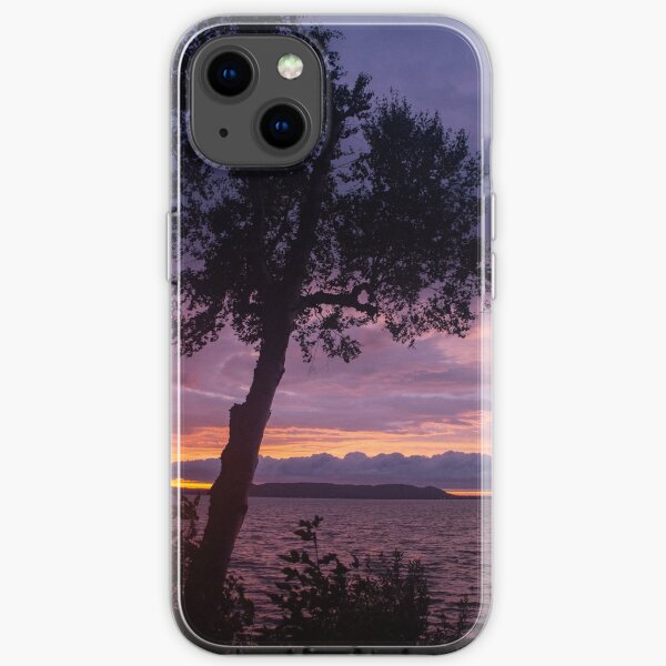 Glorious Glen Lake Sunset iPhone Soft Case