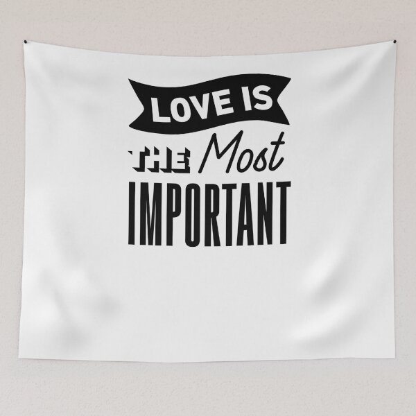 Item preview, Love is the Most Important-valentines day 2022 designed and sold by Hartics.