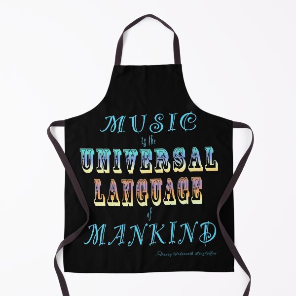 Item preview, Music is the universal language - Quote designed and sold by MyxTees.